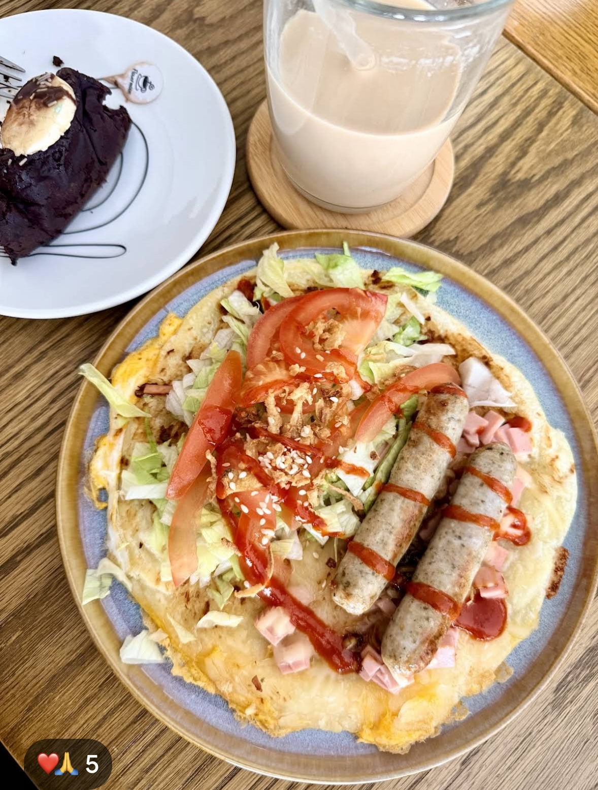 Herzhafter chinesischer Crêpe